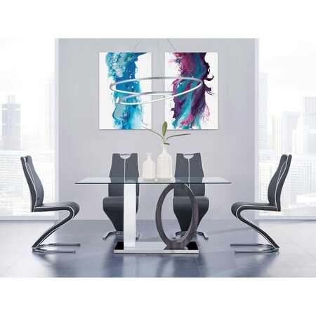 Global Furniture Usa Contemporary  D1628Dt + D4127Dc 2796